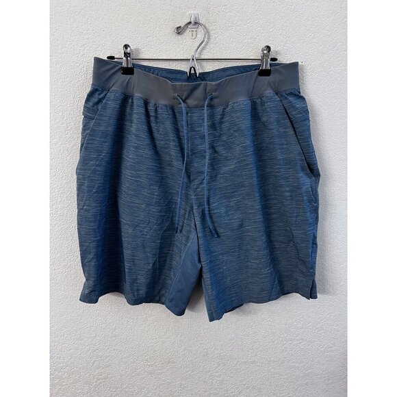 Lululemon blue lined shorts mens size XL - Picture 1 of 7